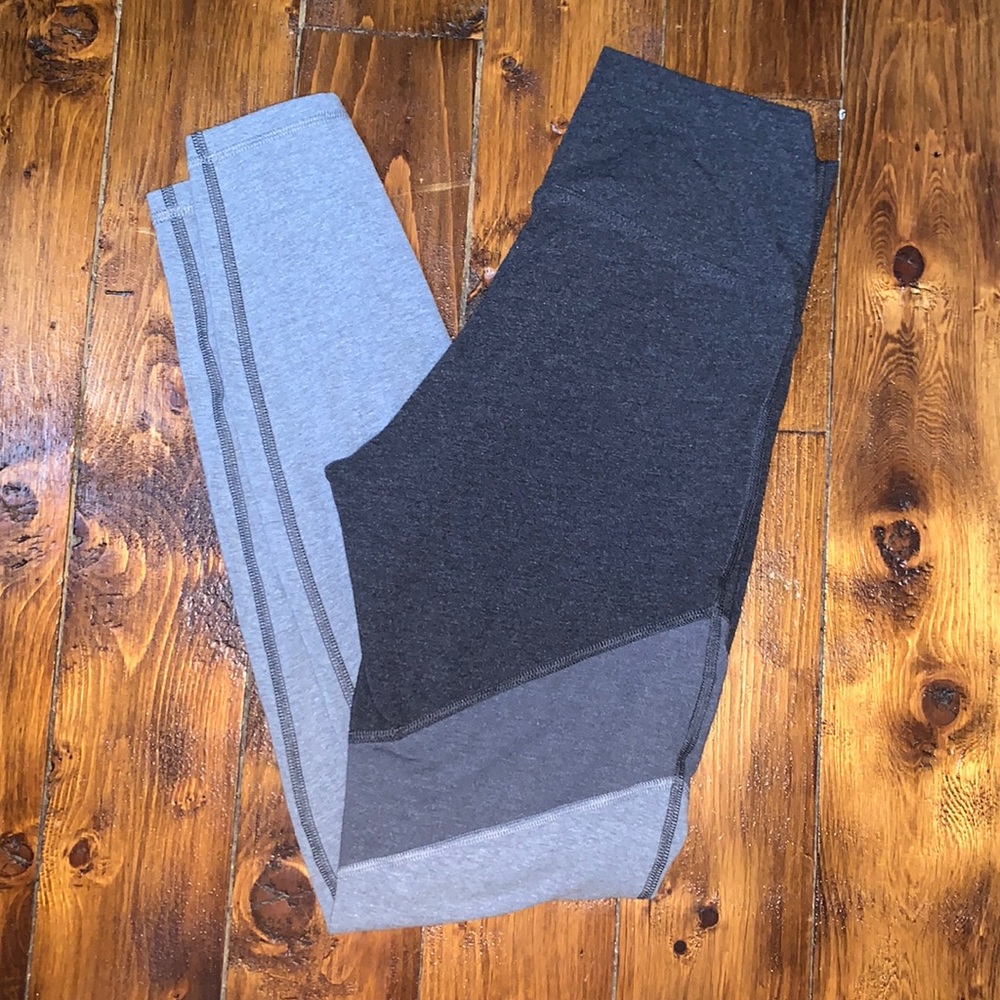 Old Navy Active Leggings Tri-Color medium tall